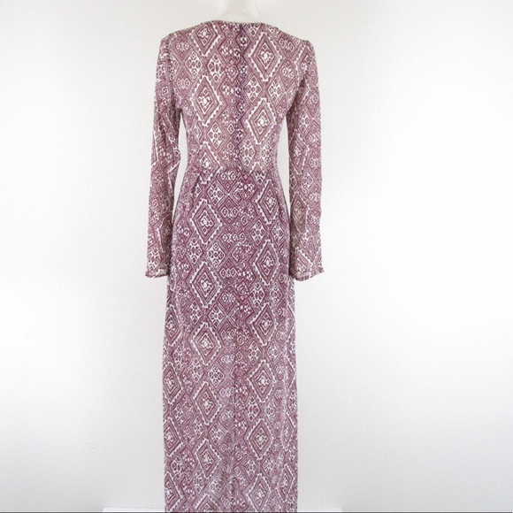 Altar’d State Boho Festival Long Sleeve Maxi Dress - Picture 3 of 8